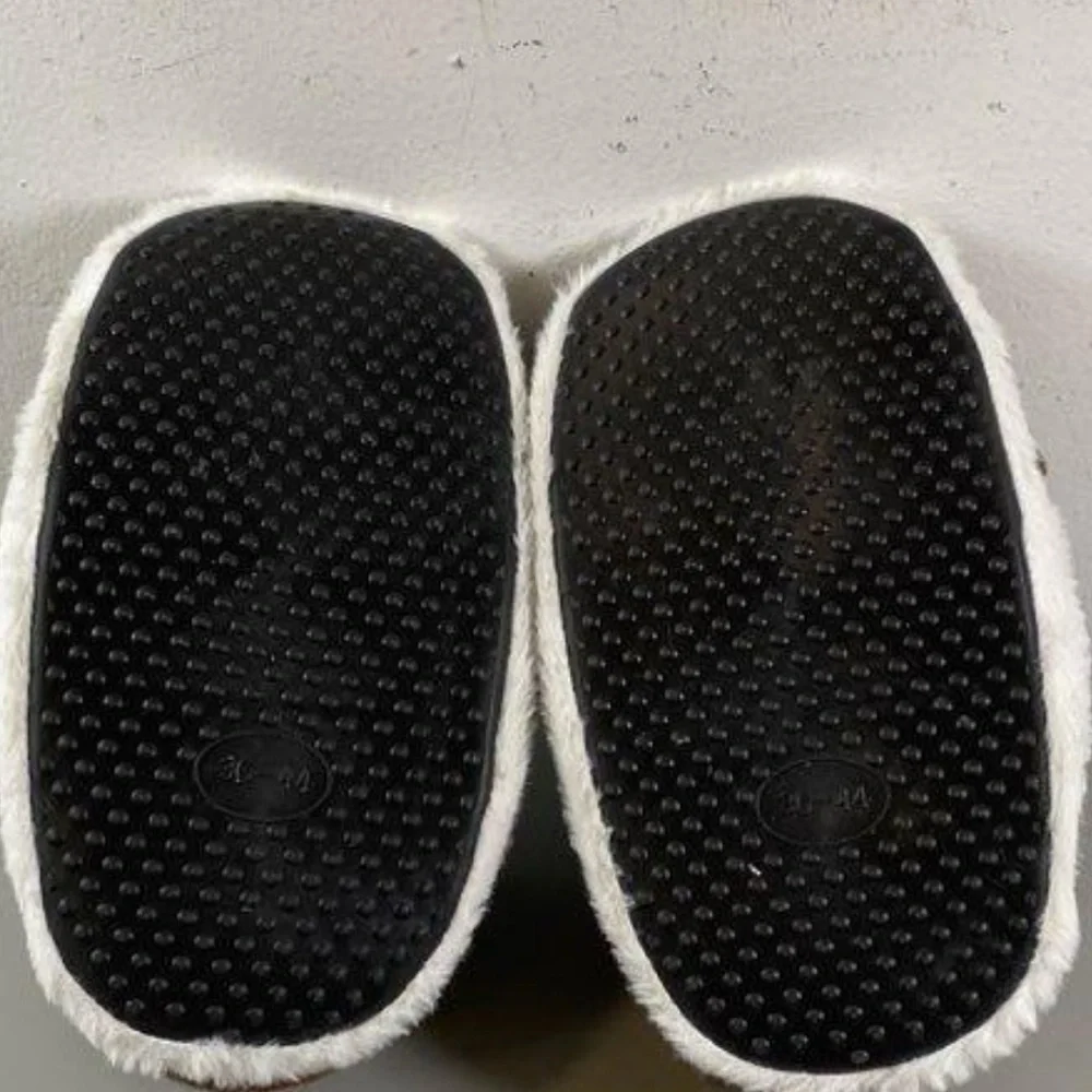 Jordan Plush White and Brown Sneakers